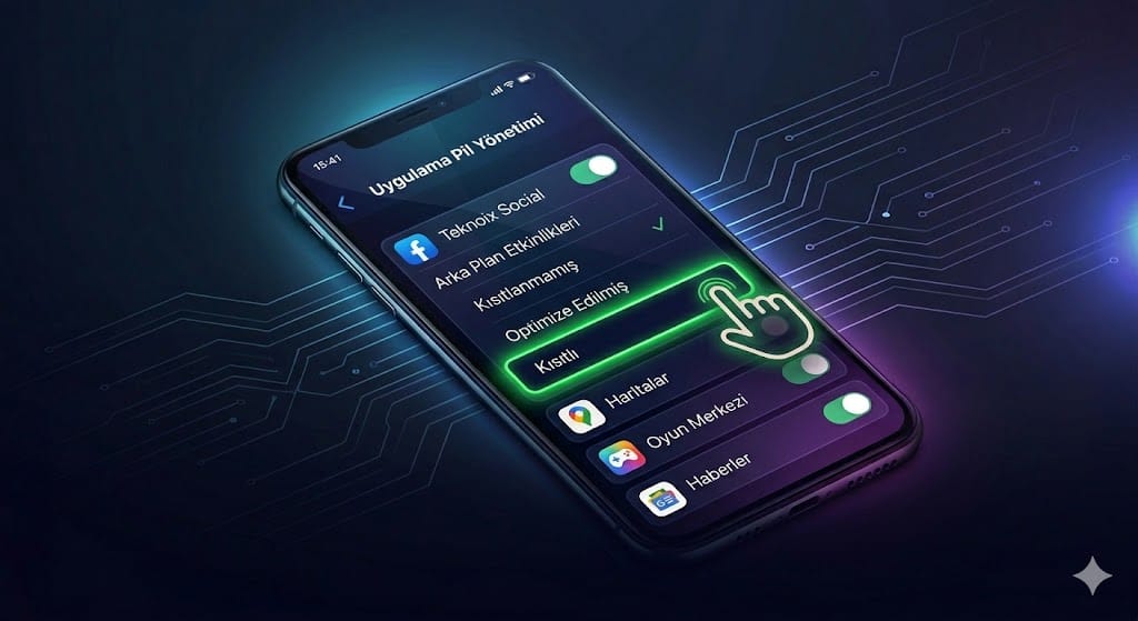 Arka Plan Etkinliklerini Yönetin