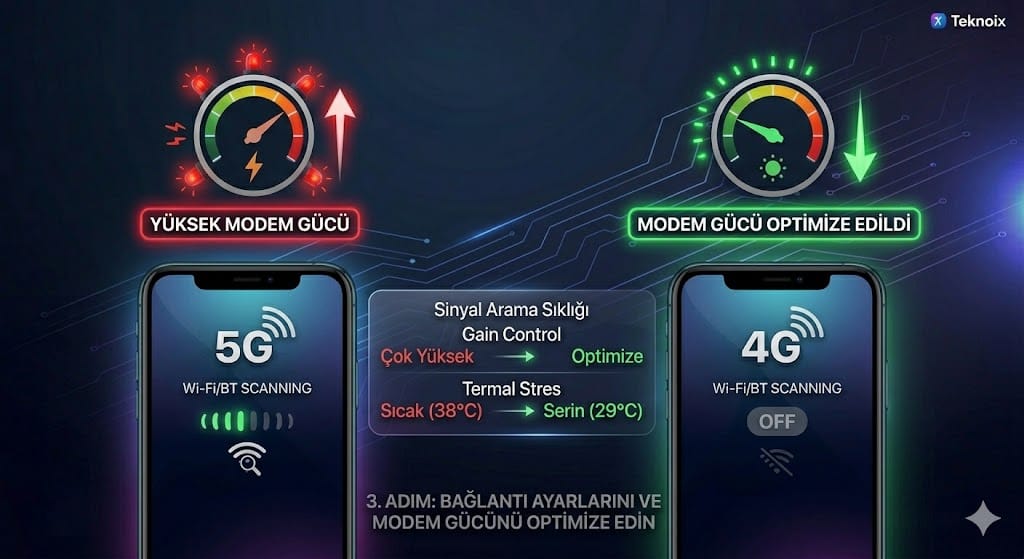 Bağlantı Ayarlarını ve Modem Gücünü Optimize Edin