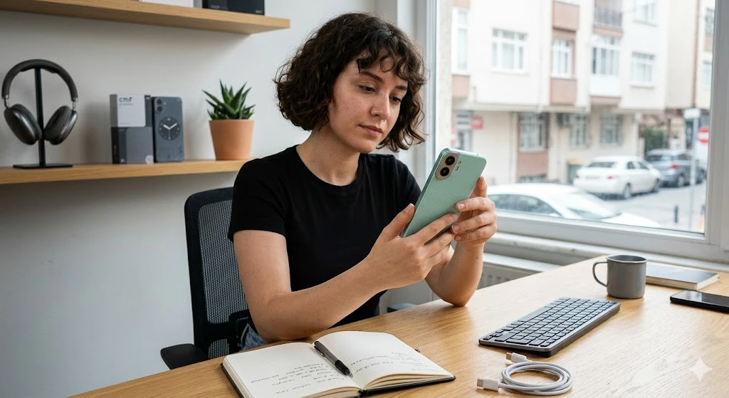 2026 Akıllı Telefon Satın Alma Rehberi: 13 Model Detaylı İnceleme 2 CMF Phone 1 telefon incelemesi