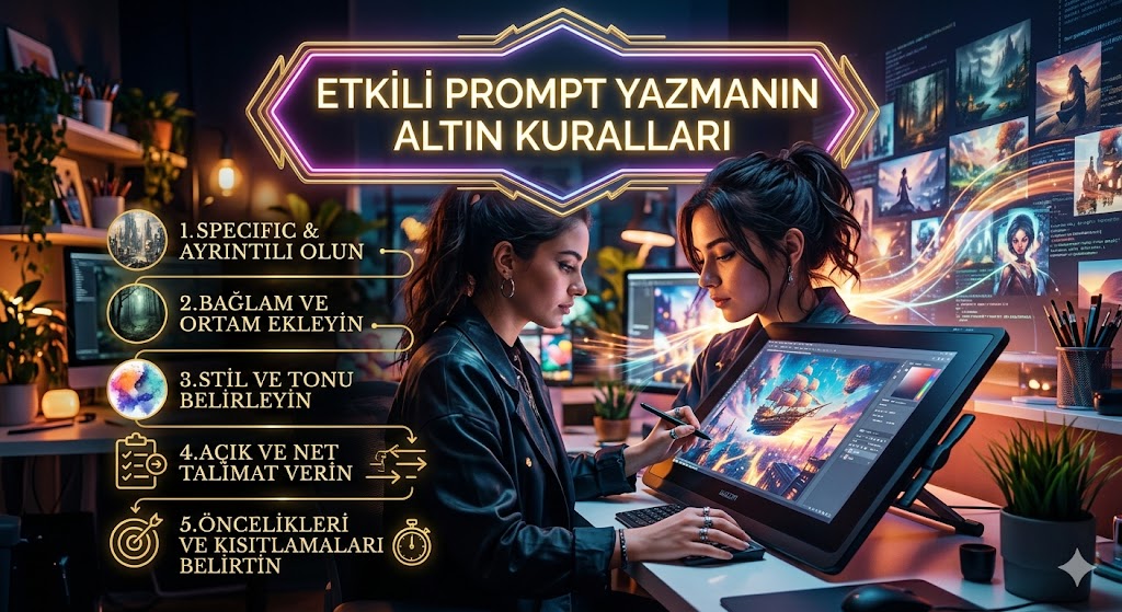 İyi Bir  Prompt Yazmanın Altın Kuralları