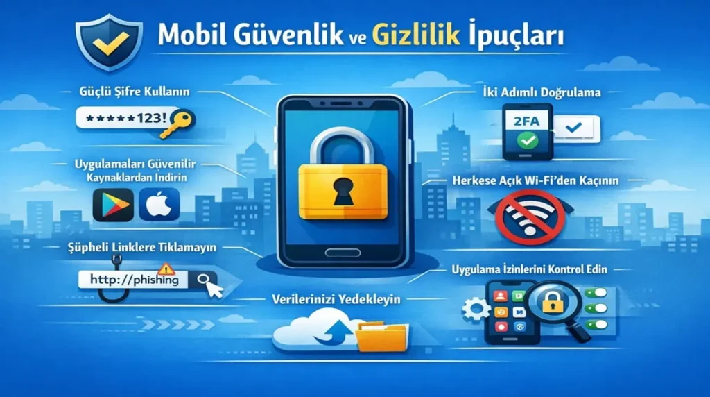 Mobil AI Kullanırken Güvenlik ve Gizlilik İpuçları Verilerinizi Nasıl Korursunuz