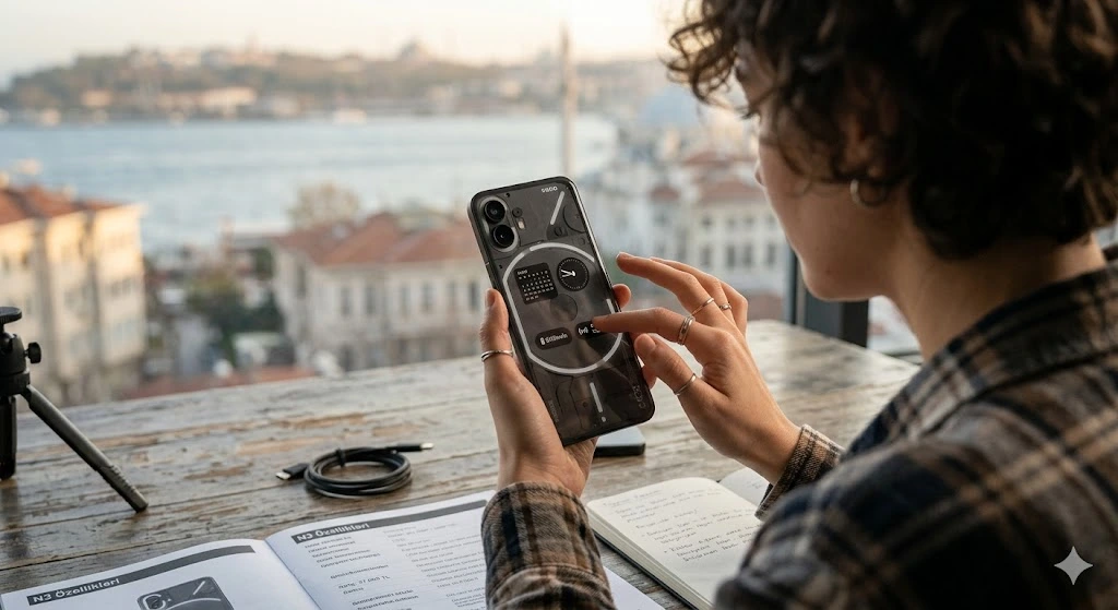 2026 Akıllı Telefon Satın Alma Rehberi: 13 Model Detaylı İnceleme 5 Nothing Phone (3)