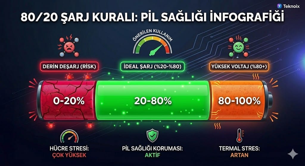 Pil Sağlığını Korumak İçin Şarj Sınırları Koyun