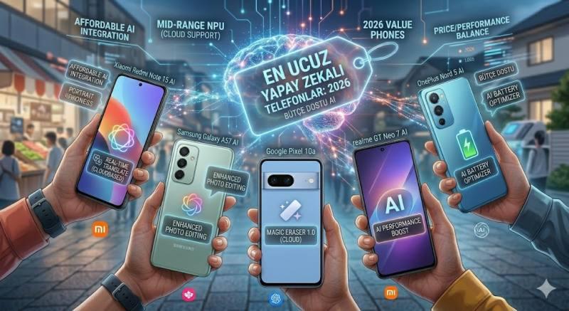 2026 Yılı En Ucuz Yapay Zekalı Telefonlar ve Fiyat/Performans Dengesi - TeknoIX
