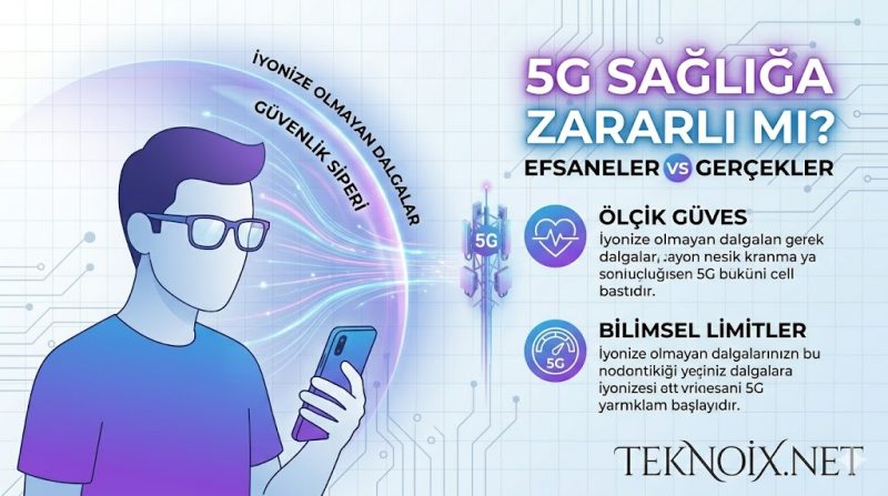 5G Nedir? İnternetin Yeni Çağı ve Türkiye'deki 5G Dönemi (2026) 5 5G radyasyon zararlı mı bilimsel limitler