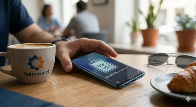 8000 mAh batarya kapasiteli akili telefon teknoix.net