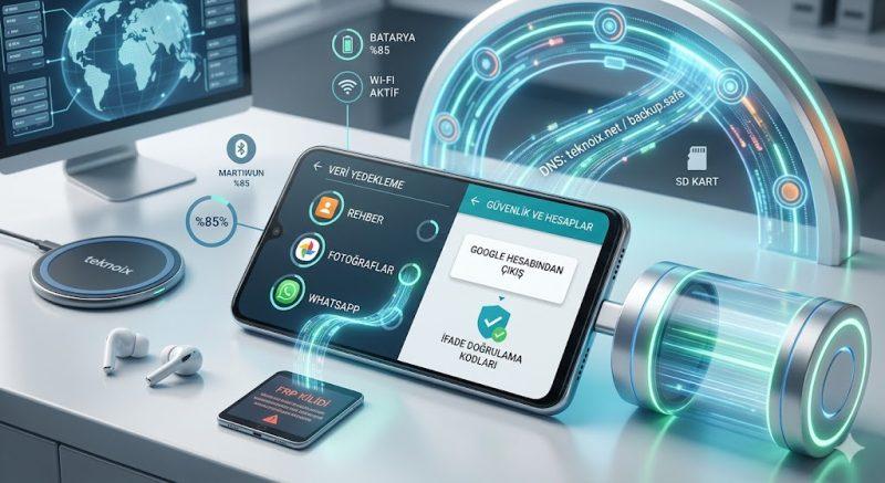 Android Format Atma Öncesi Yapılması Gerekenler