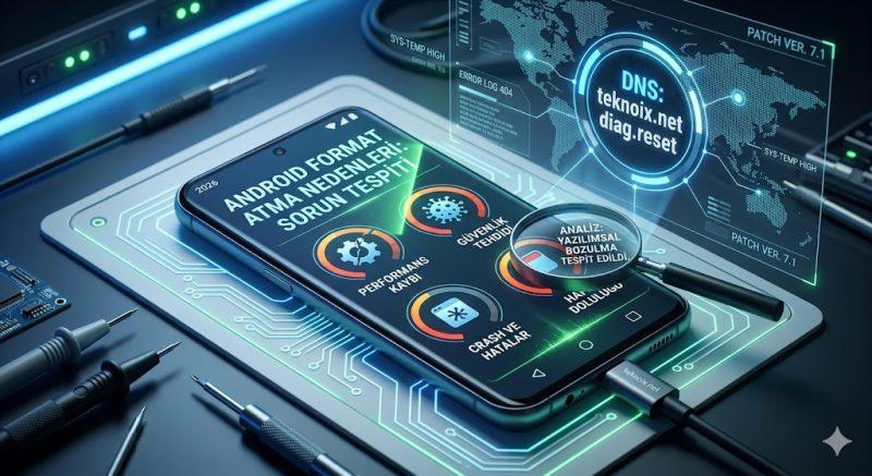 Android Telefonlara Neden Format Atılır Sorun Tespiti