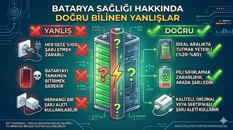 Batarya Sağlığı Kabusu: 1 Yılda %20 Düşüş Normal mi? 4 Batarya Sağlığı Hakkında Doğru Bilinen Yanlışla