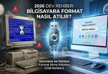 Bilgisayara Format Nasıl Atılır 2026