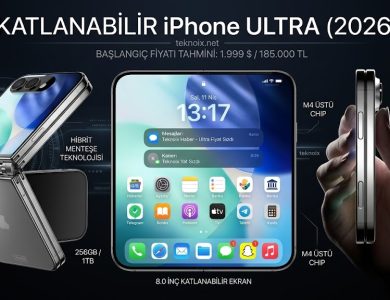 Katlanabilir iPhone Ultra Fiyatı Sızdı: 2026'nın En Büyük Teknoloji Devrimi! 12 Katlanabilir iPhone Ultra fiyatı ve 2026 teknik özellikleri sızıntı görseli.