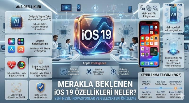Merakla Beklenen iOS 19 Özellikleri Neler