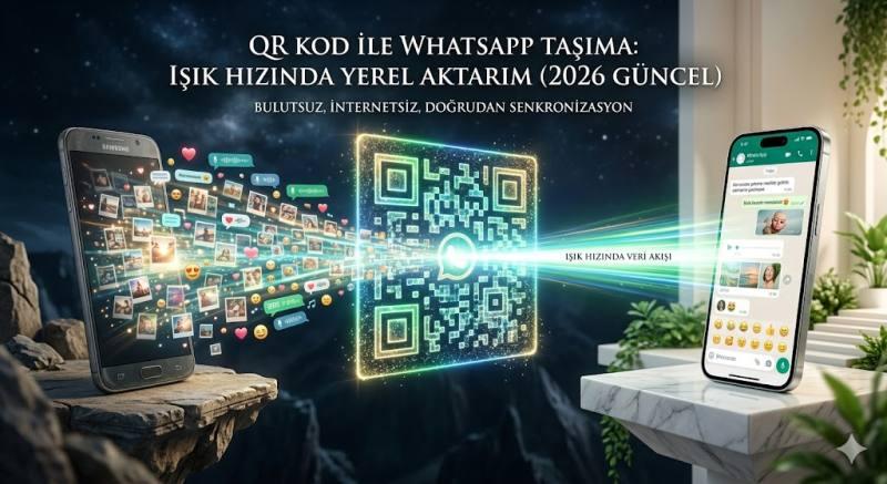 QR Kod ile WhatsApp Taşıma
