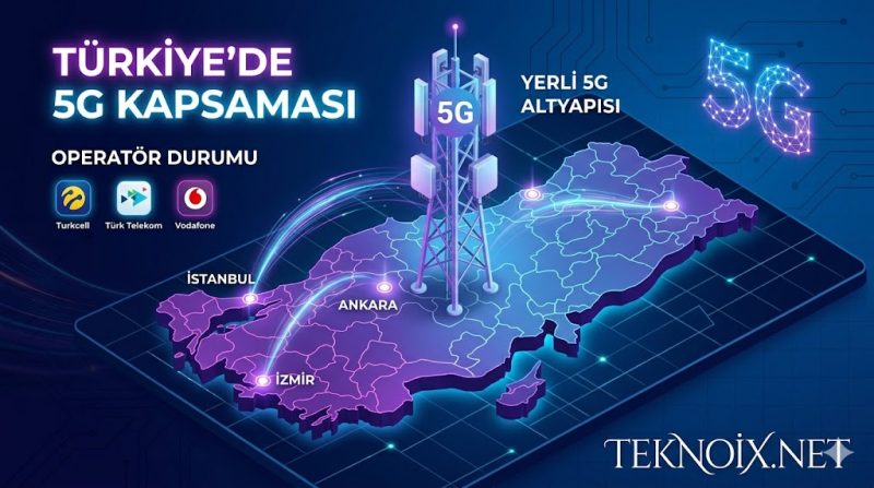 5G Nedir? İnternetin Yeni Çağı ve Türkiye'deki 5G Dönemi (2026) 4 Türkiye 5G kapsama alanı ve operatörler