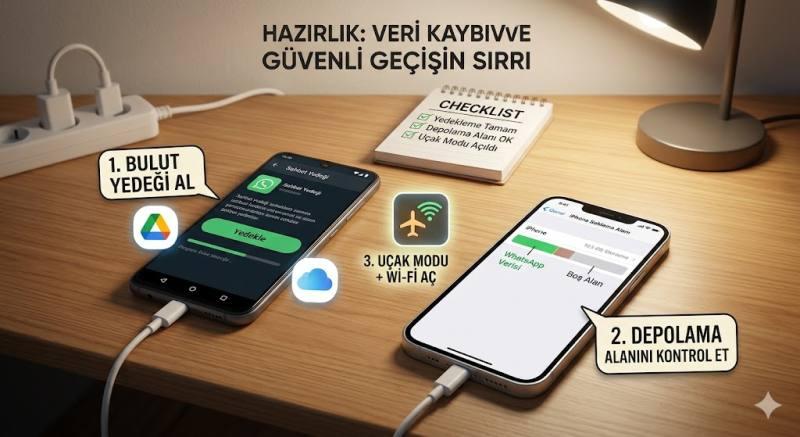 Veri Kaybı Olmadan Geçişin Sırrı