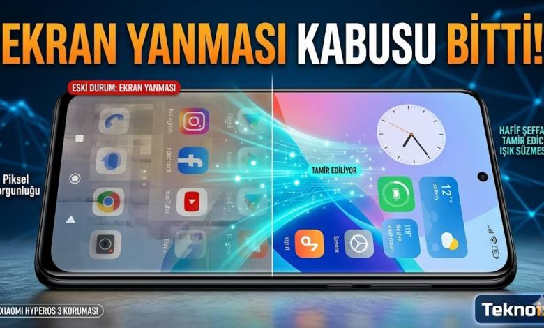 Xiaomi HyperOS 3 Eski Telefonlara Ekran Koruması