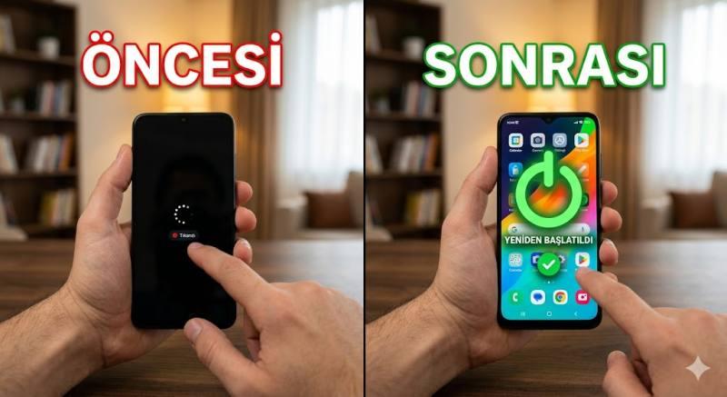 Zorla Yeniden Başlatma Force Restart