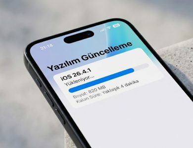 iOS 26.4.1 Yayımlandı: iPhone Kullanıcıları Yüklemeli mi? İşte Yeni Özellikler! 12 iOS 26.4.1 güncelleme ekranı ve iPhone 17 Pro performansı