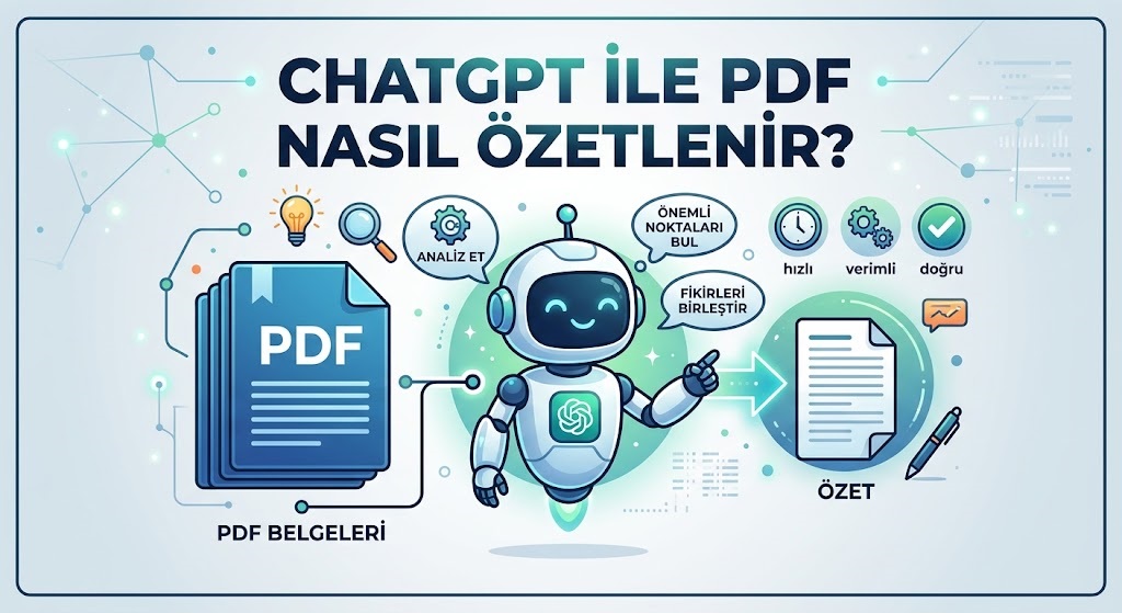 ChatGPT ile PDF nasıl özetlenir