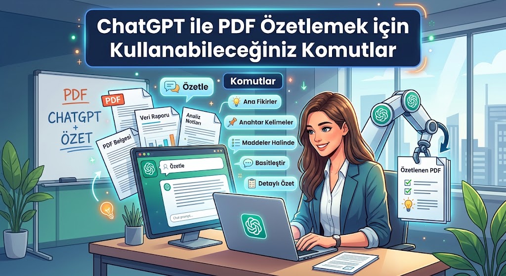 ChatGPT ile PDF özetlemek için kullanabileceğiniz komutlar