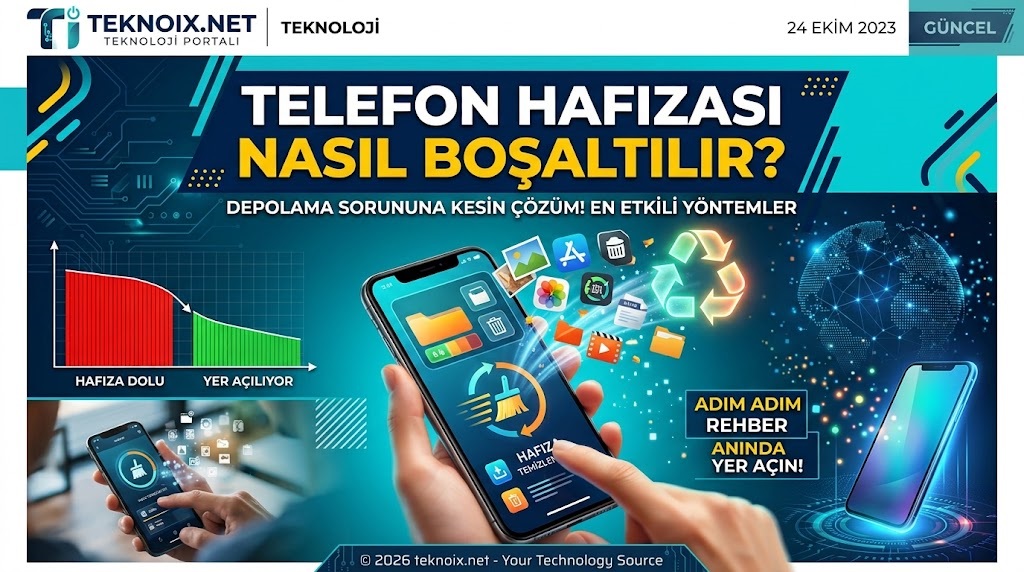 Telefon Hafızası Nasıl Boşaltılır? Android ve iPhone Rehberi