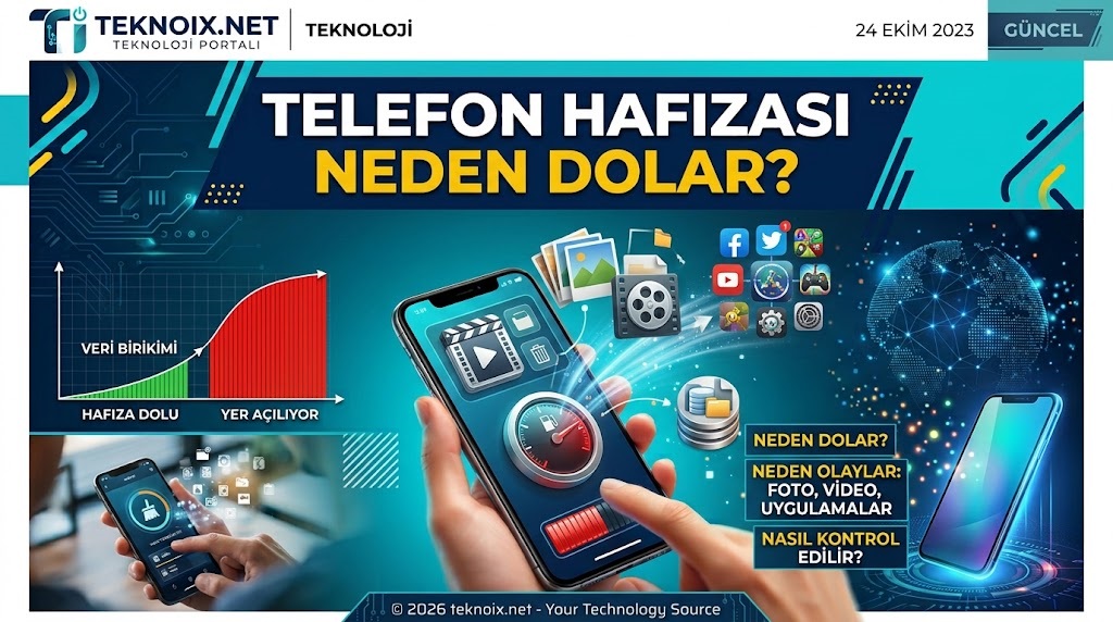 Telefon Hafızası Neden Dolar