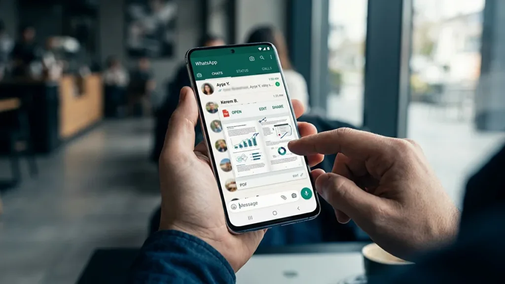  WhatsApp Medyalarını Kontrol Edin