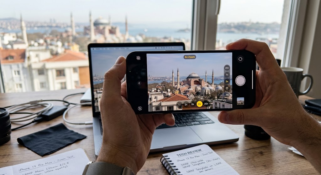 iPhone 17 Pro Max kaç kat zoom yapıyor